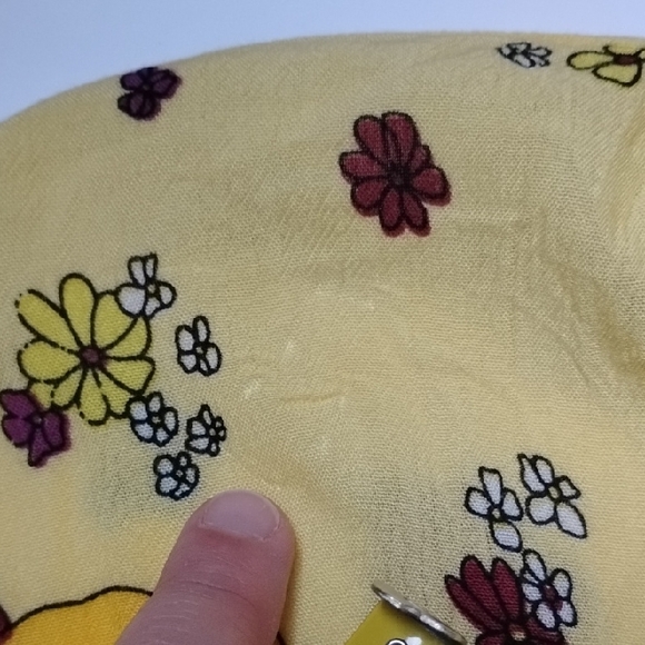 Free People Yellow Floral Hidden Hills Maxi Kimono Boho Feminine Casual - Picture 14 of 16